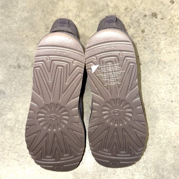 Ugg Womens Gray Classic Zodiac Mini Boots Size 8 - Picture 4 of 6